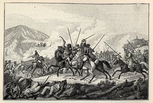 Capture du général Vandamme à la bataille de Kulm le 30 août 1813 - Carl Heinrich Rahl