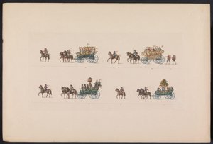Défilé lors du mariage de la princesse Sophie, 1842 (plaque 5) - Carl Hess