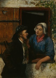 Le pilote et sa femme - Carl Julius Lorck