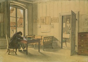 Erwin Speckter dans sa maison de Munich - Carl Julius Milde