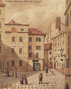 La maison de la fondation Knaffel à Jacobergasse n° 807 à Vienne - Carl L. Wiesböck