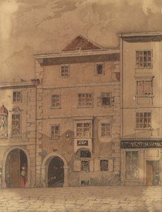 Maison où Mozart est mort, rue Rauhensteingasse à Vienne - Carl L. Wiesböck