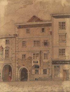 Maison de la mort de Mozart dans la Rauhensteingasse à Vienne - Carl L. Wiesböck