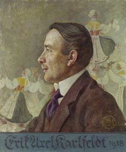 Erik Axel Karlfeldt, 1918 - Carl Larsson