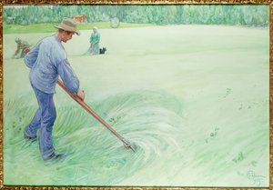 Moissonneurs, 1915 - Carl Larsson
