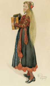 Lisbeth jouant de l