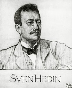 Portrait de Sven Anders Hedin - Carl Larsson