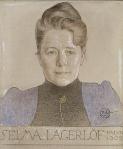 Selma Lagerlof, 1902 - Carl Larsson
