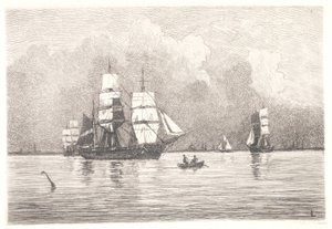 De la rade de Copenhague - Carl Locher