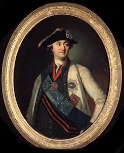 Portrait du comte Alexei Grigorievitch Orlov - Carl Ludwig Christinek