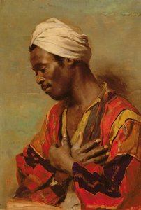 Un Arabe en méditation - Carl Ludwig Ferdinand Kerstan