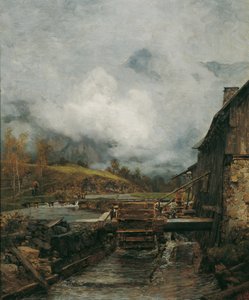 Moulin à eau à Goisern (d