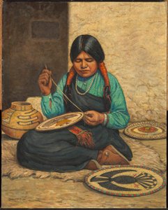 Plaques de tissage de la femme Hopi