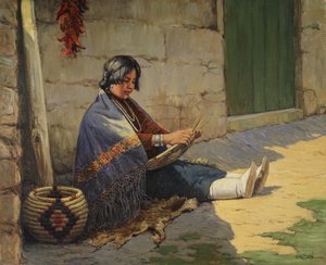 Fabricant de paniers Hopi