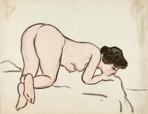 Female Nude - Carl Newman