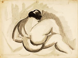 Female Nude - Carl Newman