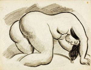 Female Nude - Carl Newman