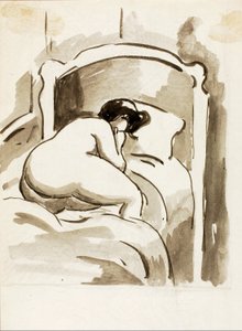 Nu féminin couché