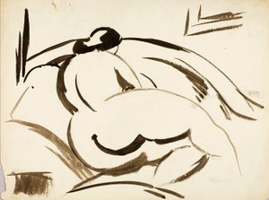 Nu féminin couché