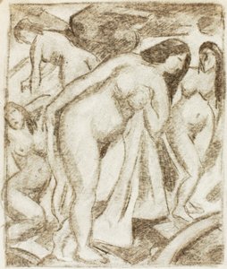 Groupe de nus féminins