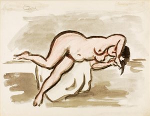 Nu féminin couché
