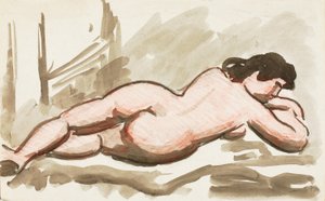 Nu féminin couché