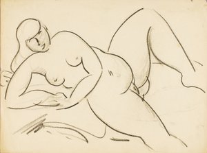 Nu féminin couché