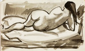 Nu féminin couché