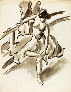 Danseuse debout
