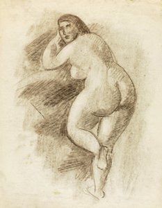 Nu féminin debout - Carl Newman