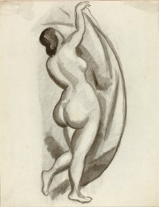 Nu féminin debout - Carl Newman