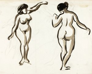 Deux nus féminins
