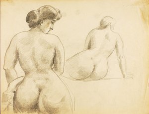 Deux nus féminins