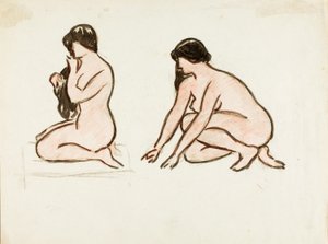 Deux nus féminins