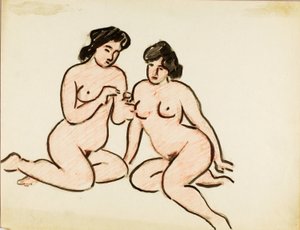 Deux nus féminins
