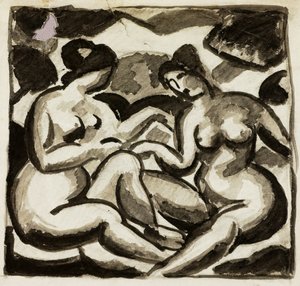 Deux nus féminins