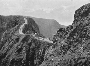 La Coupee, Sark, vers 1896 - Carl Norman