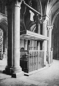 Tombeau du Prince Noir, Cathédrale de Canterbury, 1903 - Carl Norman