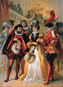 Cendrillon au bal, illustration pour 