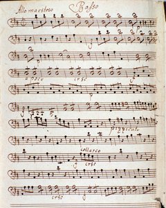 Page de partition musicale du Concerto en ré majeur par Karl Philipp Stamitz - Carl Philipp Stamitz