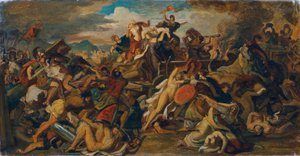 La bataille des Cimbres - Carl Rahl