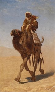 French : Cavaliers à dos de chameau