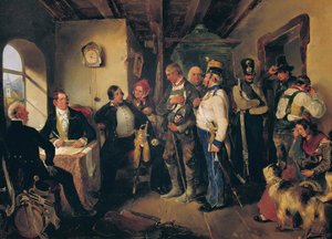 Le recrutement - Carl Schindler