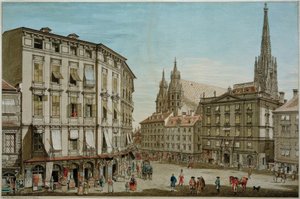 Place Stock-im-Eisen à Vienne - Carl Schütz