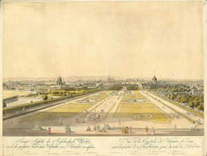 Vienne vue du Belvédère