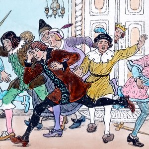 Frères Grimm - Contes de fées - Le Vaillant Petit Tailleur, vers 1910 - Carl Simon