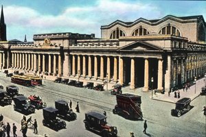 États-Unis, New York, Midtown Manhattan, Pennsylvania Station ou Penn Station, ouverte en 1910, vers 1910 - Carl Simon