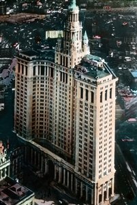 États-Unis, New York, le Manhattan Municipal Building, construit entre 1907-1914, vers 1920 - Carl Simon