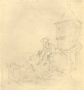 Berdächtiger Rauch, milieu-fin du 19ème siècle, vers 1924 - Carl Spitzweg