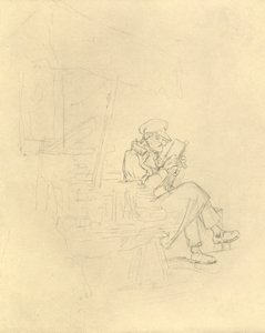 Der Antiquar, milieu-fin du 19ème siècle, vers 1924 - Carl Spitzweg